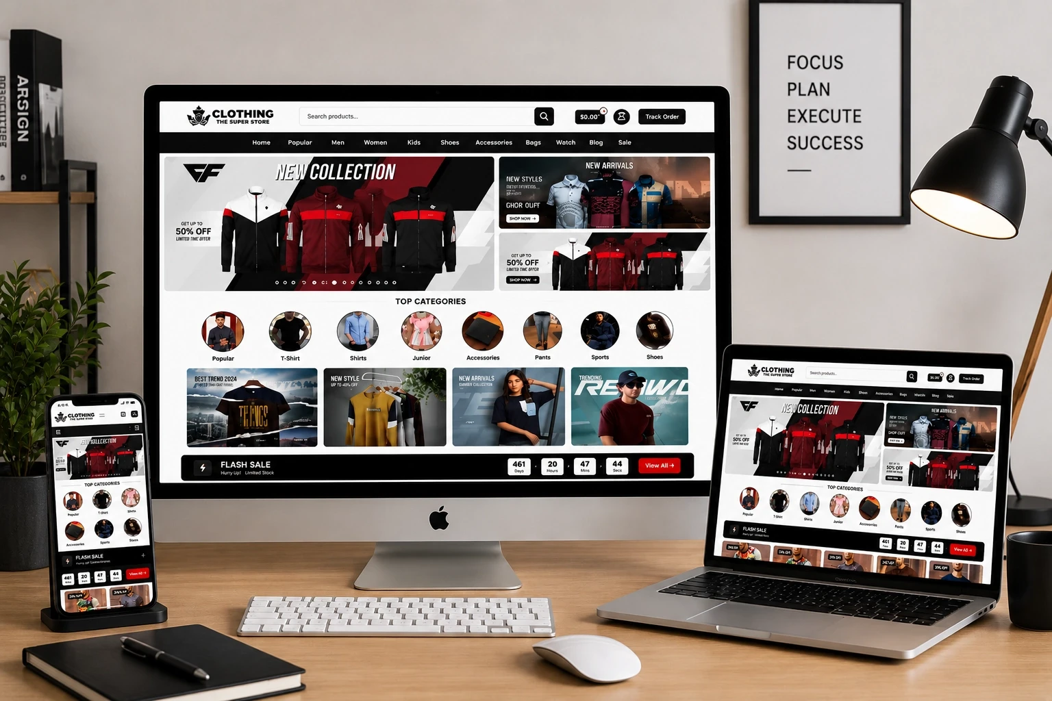 Clothing Laravel Ecommerce Script